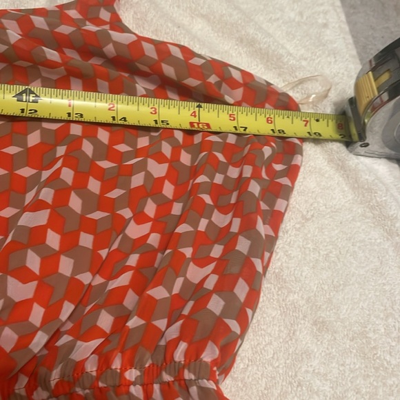 Anthropologie Geometric Print Dress - Picture 7 of 8